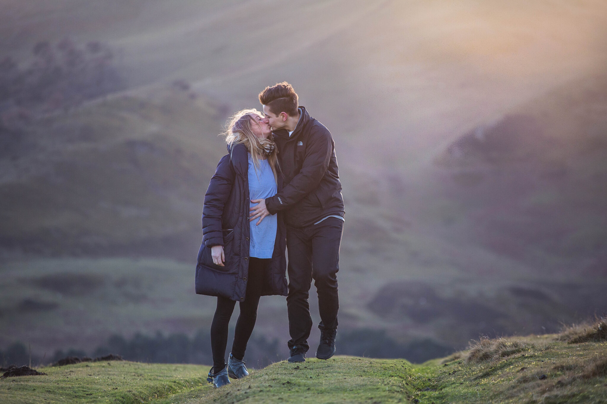 pentland hills maternity session