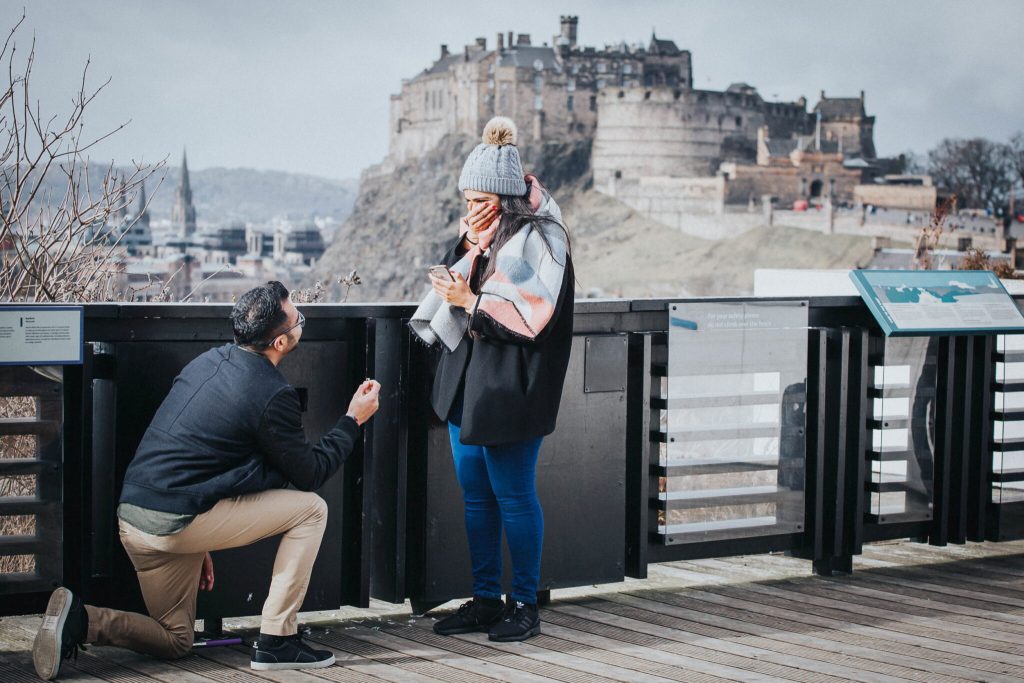 Iris Art Photography – National Museum of Scotland Surprise Proposal Edinburgh