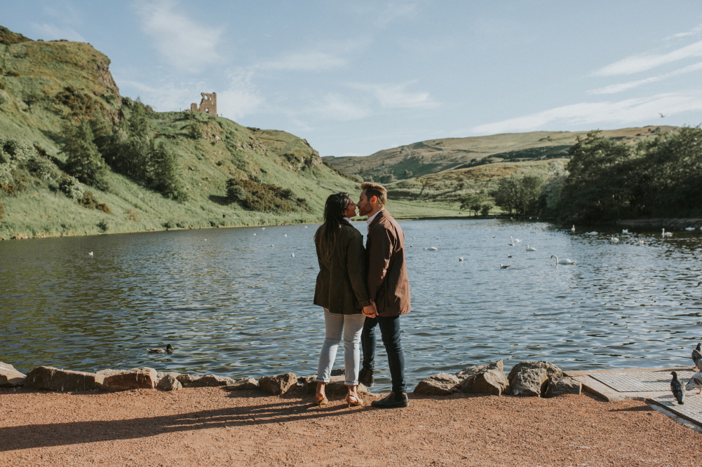 Arthur's Seat Edinburgh Engagement, Arthur’s Seat Edinburgh Engagement Session – Jasmin and Hugh