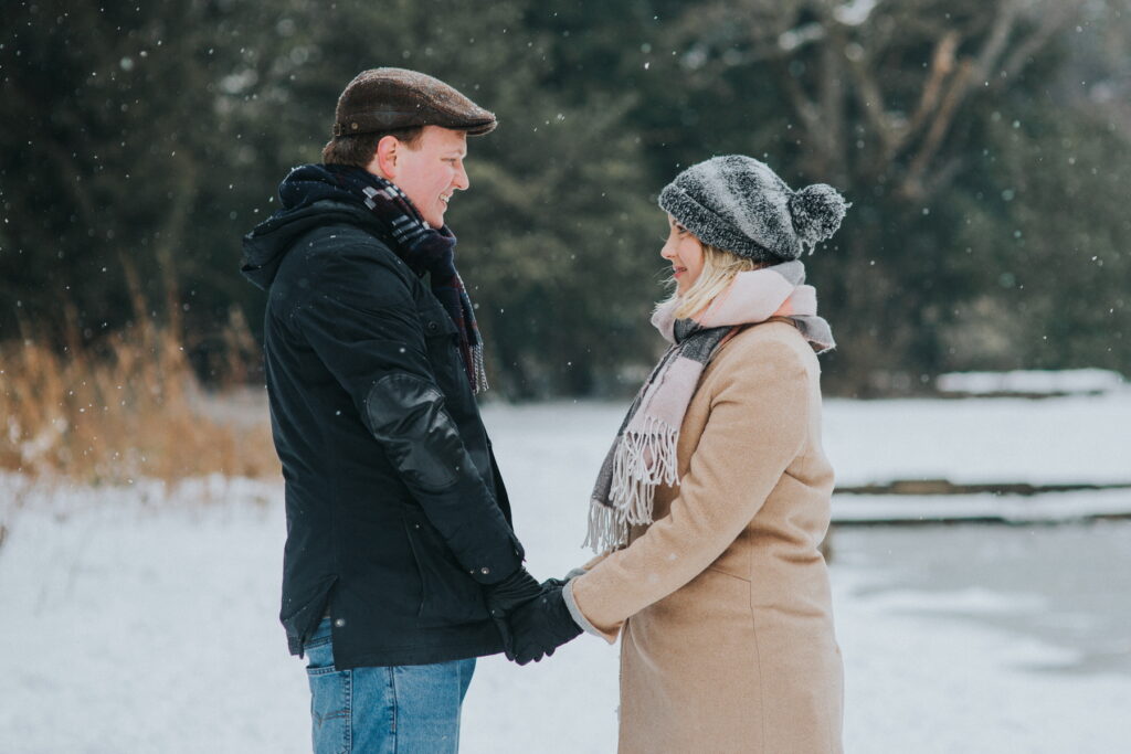 Pre-wedding session Cammo Estate, Jessica and Adam – Pre-wedding session Cammo Estate