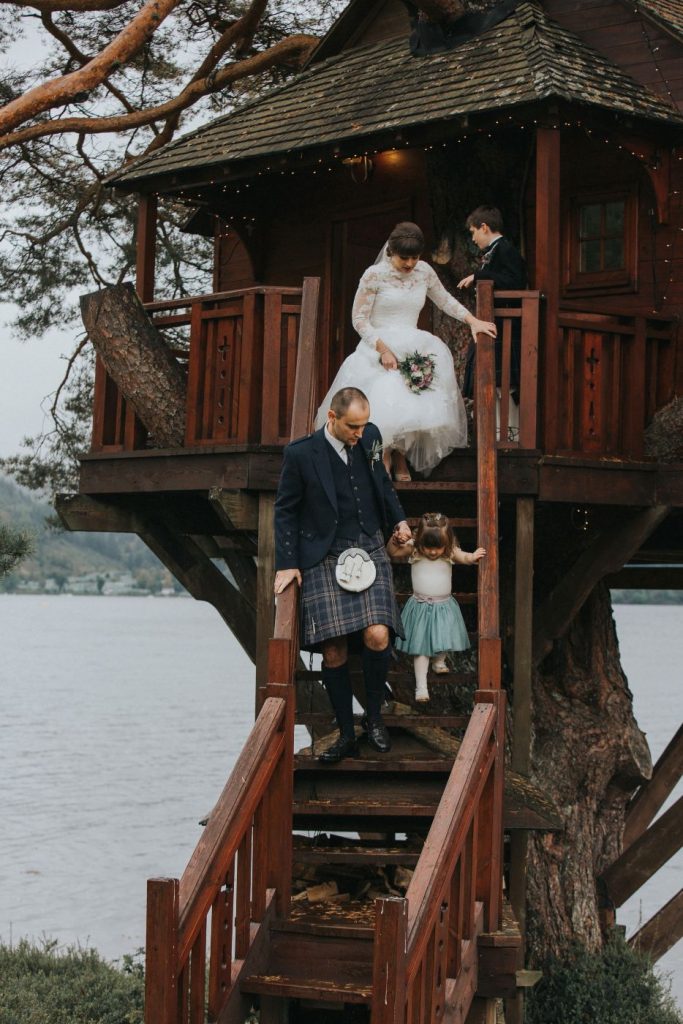 Lodge on loch goil wedding, Sarah and Adam – Lodge on Loch Goil Wedding