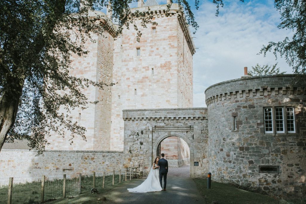 Borthwick Castle Wedding Photography, Borthwick Castle Wedding Photography