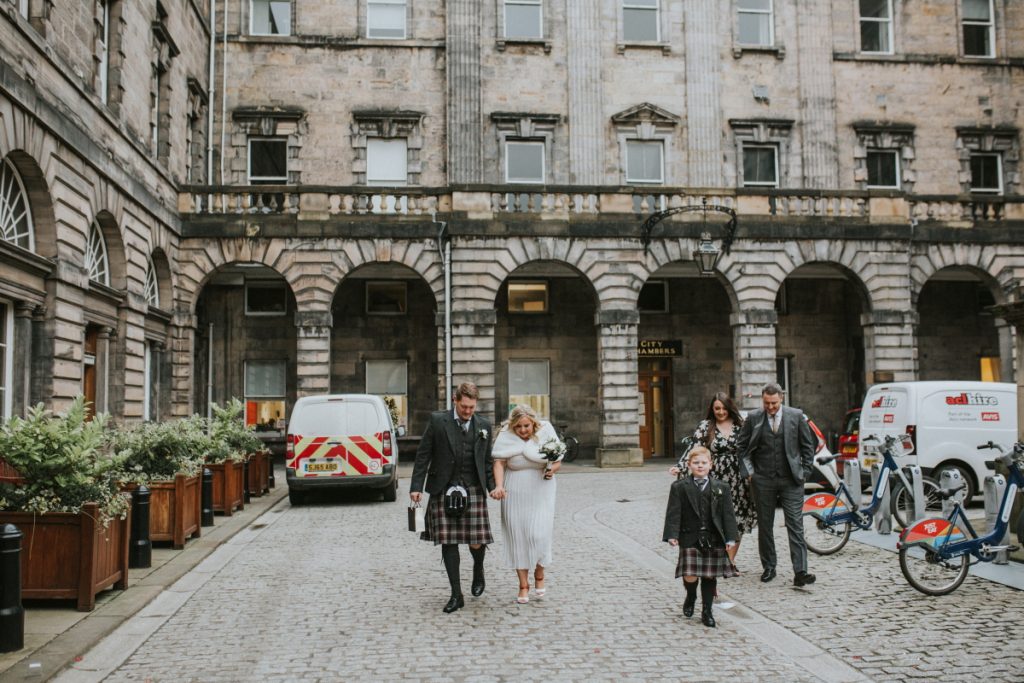 City Chambers Edinburgh Elopement, City Chambers Edinburgh Elopement – Michelle and Steven