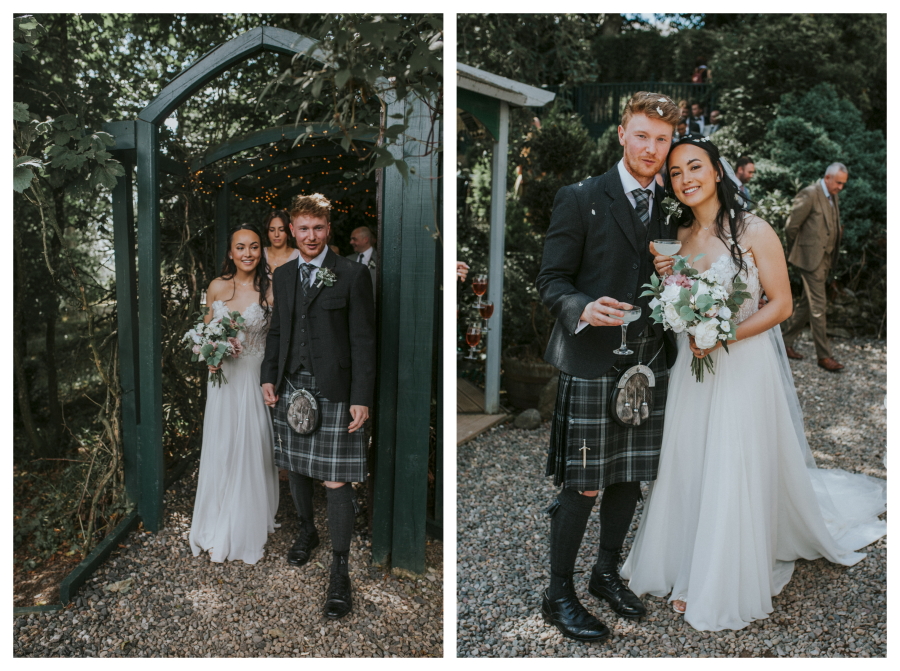 , Branxholm Park Luxury Wedding Venue – Hannah & Andrew