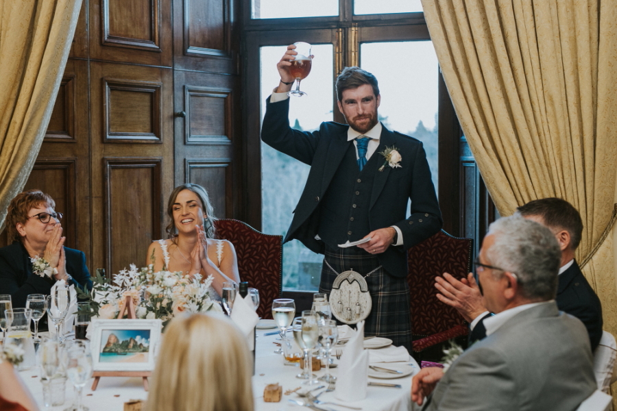 , Dalhousie Castle – Michelle and Craig