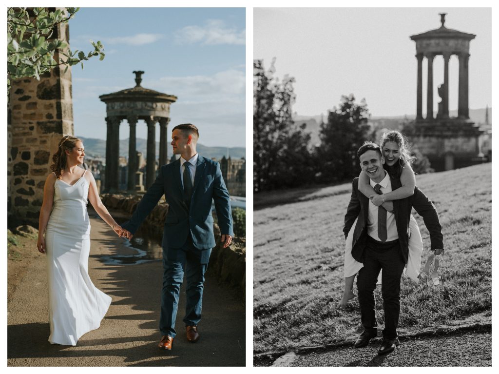 , Post-wedding session Edinburgh, Scotland – Thalia &amp; Thomas